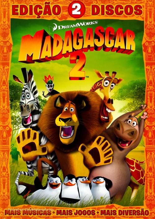 Madagascar: Escape 2 Africa - Brazilian Movie Cover