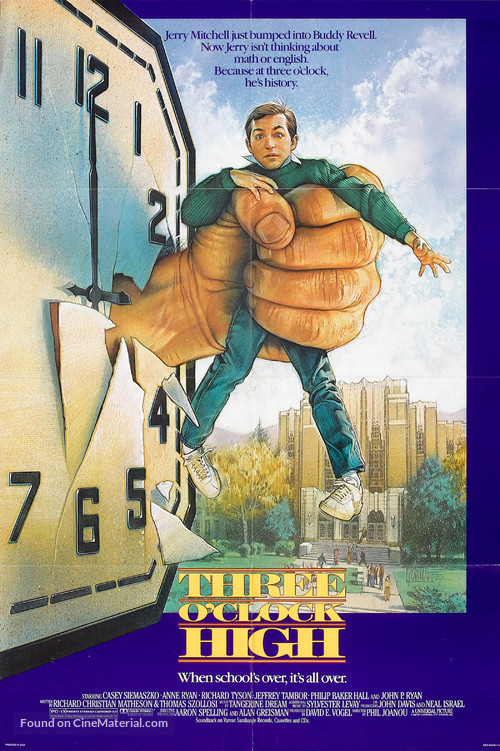 Three O&#039;Clock High - Movie Poster