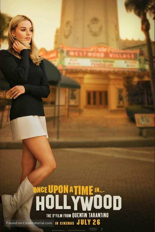 Once Upon a Time in Hollywood - Indian Movie Poster