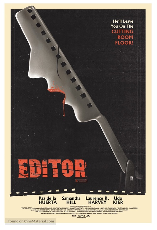The Editor - Movie Poster