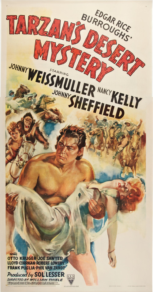 Tarzan&#039;s Desert Mystery - Movie Poster
