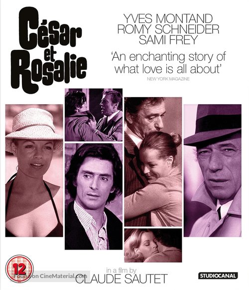 C&eacute;sar et Rosalie - British Blu-Ray movie cover