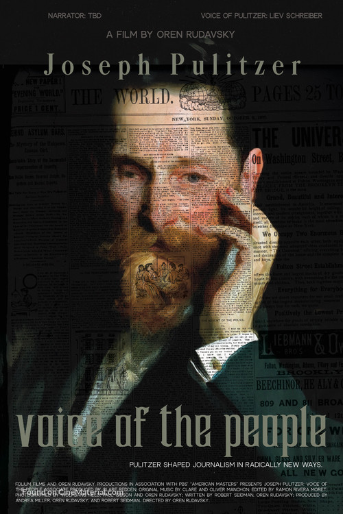 Joseph Pulitzer: Voice of the People - Movie Poster