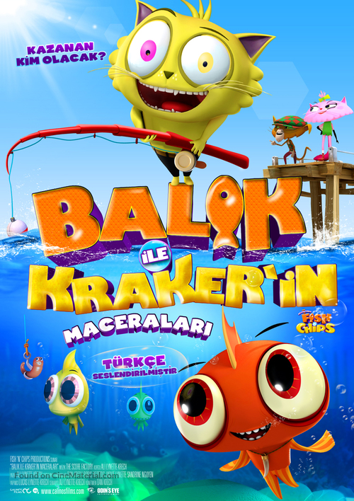 Fish N Chips, Best Enemies Forever - Turkish Movie Poster
