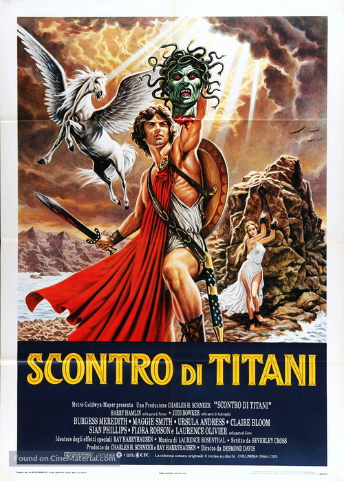 Clash of the Titans - Italian Movie Poster