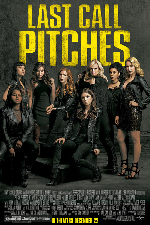 Pitch Perfect 3 - Movie Poster