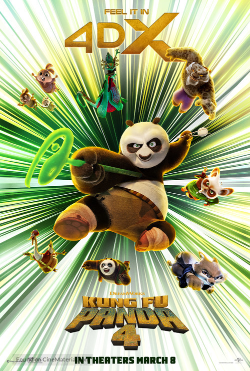 Kung Fu Panda 4 - Movie Poster