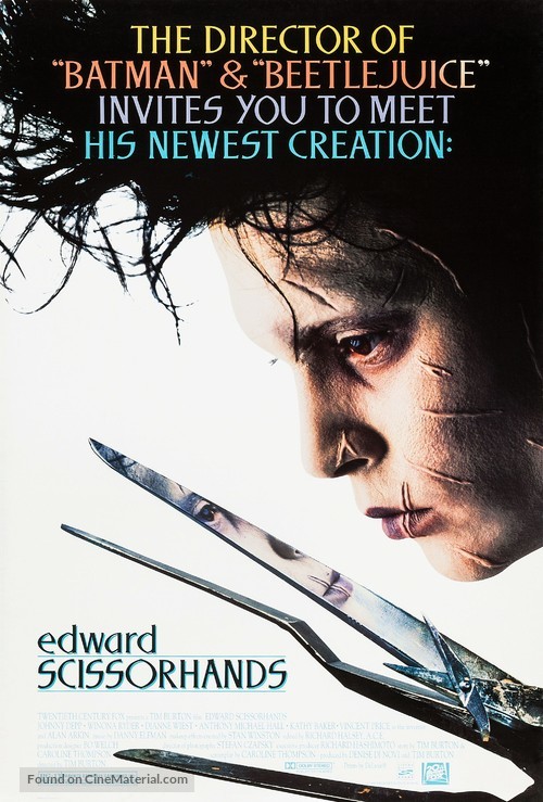 Edward Scissorhands - Movie Poster