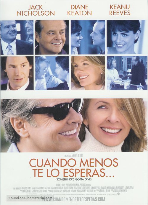 Something&#039;s Gotta Give - Spanish Movie Poster