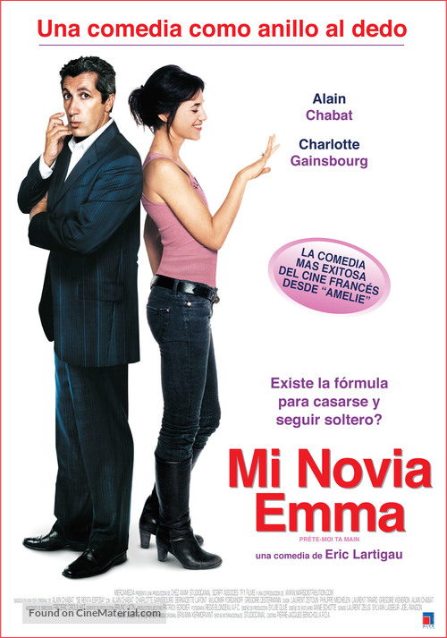 Pr&ecirc;te-moi ta main - Argentinian Movie Poster