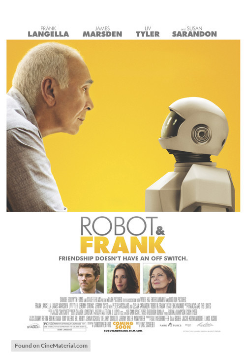 Robot &amp; Frank - Theatrical movie poster