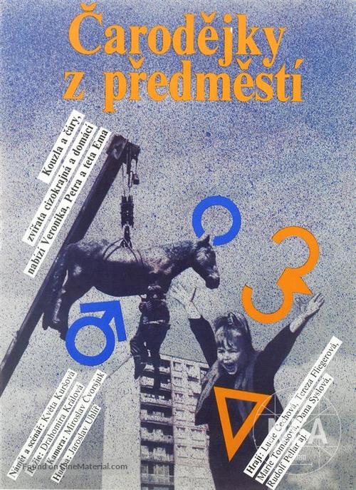 Carodejky z predmest&iacute; - Czech Movie Poster