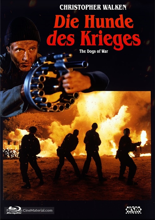 The Dogs of War - Austrian Blu-Ray movie cover