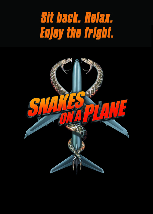 Snakes on a Plane - British Movie Poster