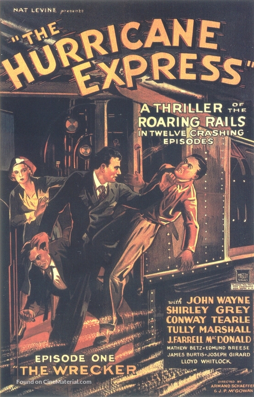 The Hurricane Express - Movie Poster