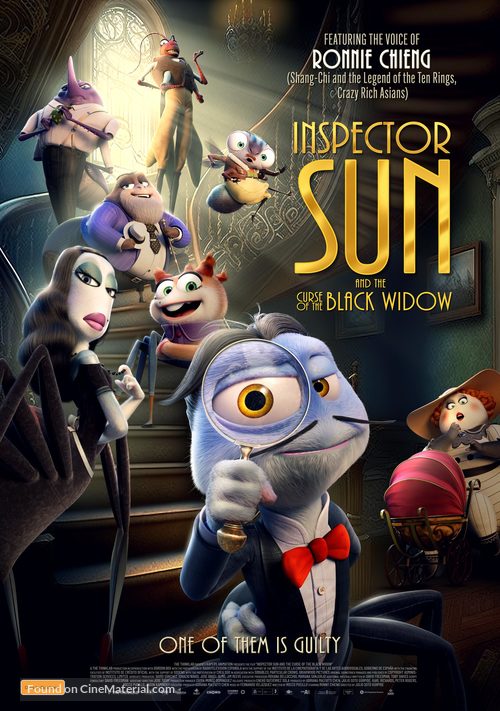 Inspector Sun y la maldici&oacute;n de la viuda negra - Australian Movie Poster