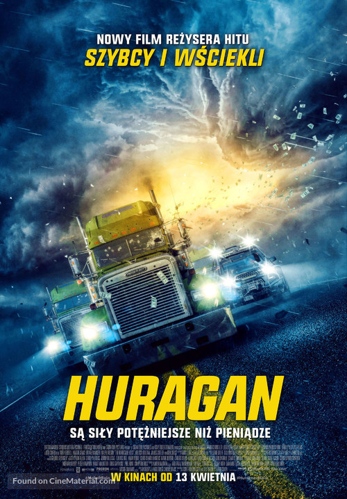 The Hurricane Heist - Polish Movie Poster