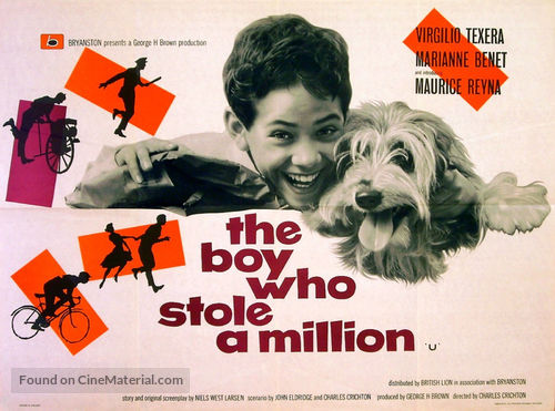 The Boy Who Stole a Million - British Movie Poster