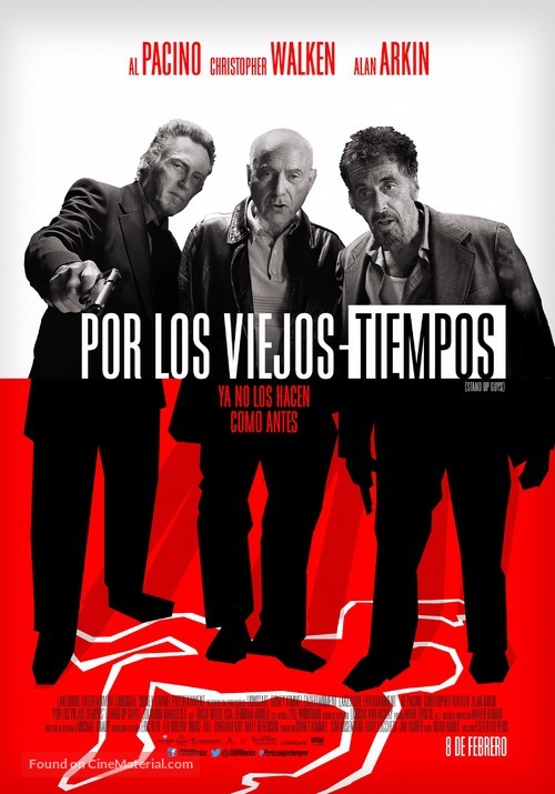 Stand Up Guys - Mexican Movie Poster