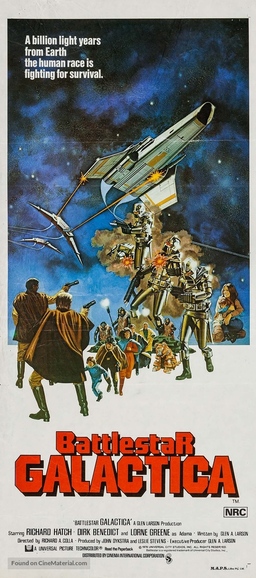 &quot;Battlestar Galactica&quot; - Australian Movie Poster