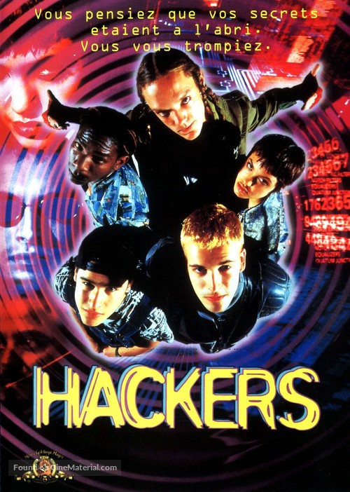 Hackers - French DVD movie cover