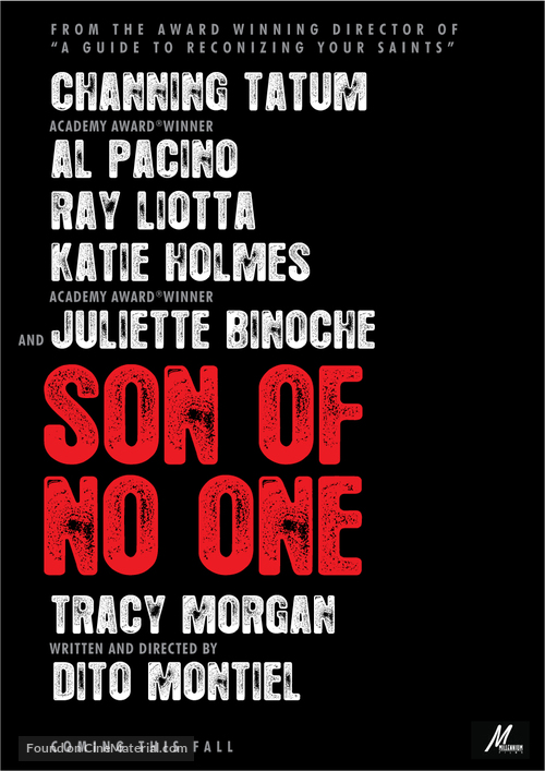 The Son of No One - Movie Poster