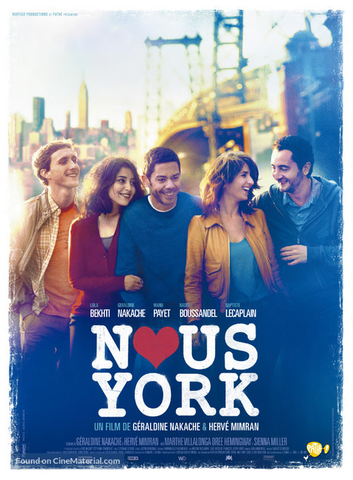 Nous York - French Movie Poster