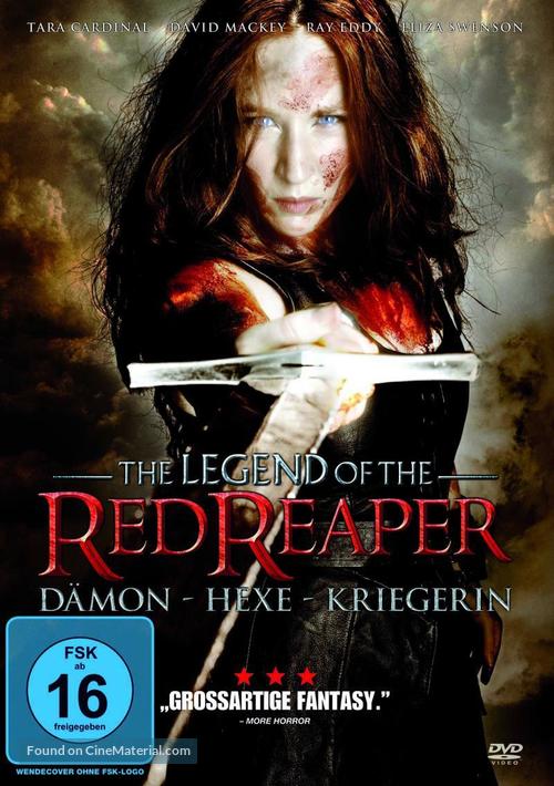 Legend of the Red Reaper - German DVD movie cover