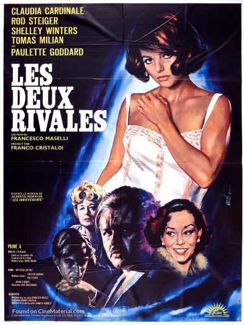 Indifferenti, Gli - French Movie Poster