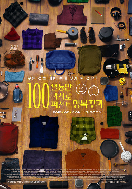 100 Dinge - South Korean Movie Poster