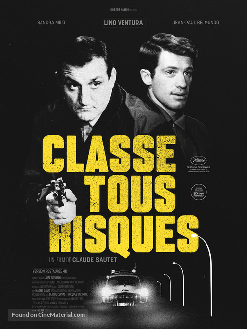 Classe tous risques - French Re-release movie poster