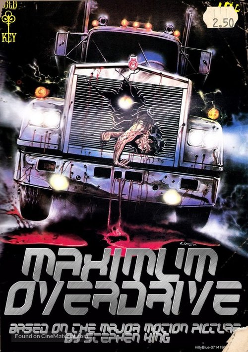 Maximum Overdrive - DVD movie cover