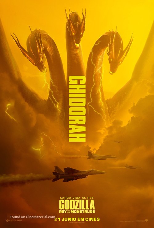 Godzilla: King of the Monsters - Spanish Movie Poster