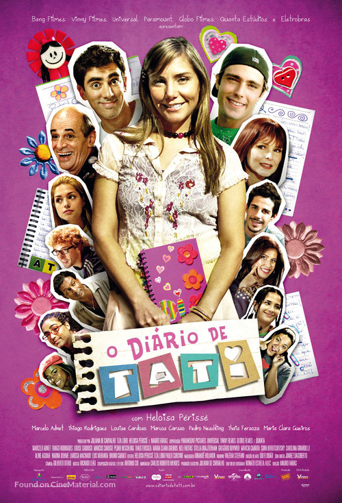 O Di&aacute;rio de Tati - Brazilian Movie Poster