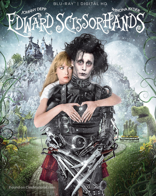 Edward Scissorhands - Blu-Ray movie cover