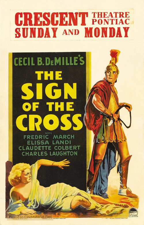 The Sign of the Cross - Movie Poster