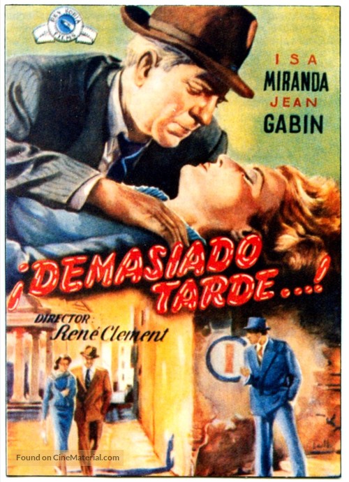 Mura di Malapaga, Le - Spanish Movie Poster