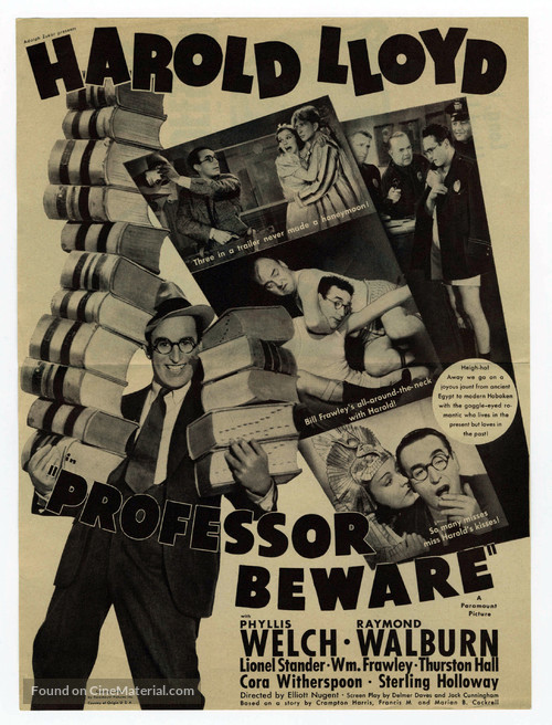 Professor Beware - Movie Poster