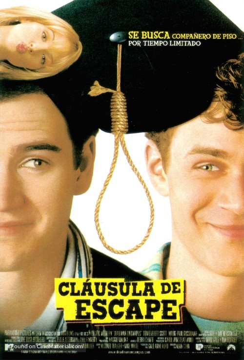 Dead Man on Campus - Spanish poster
