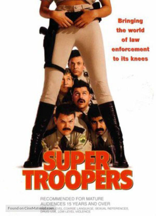 Super Troopers - VHS movie cover