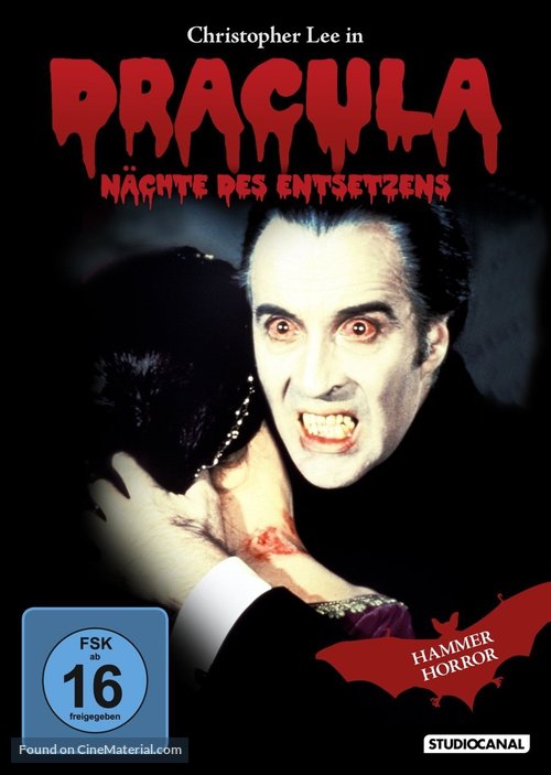 Scars of Dracula - German Movie Cover