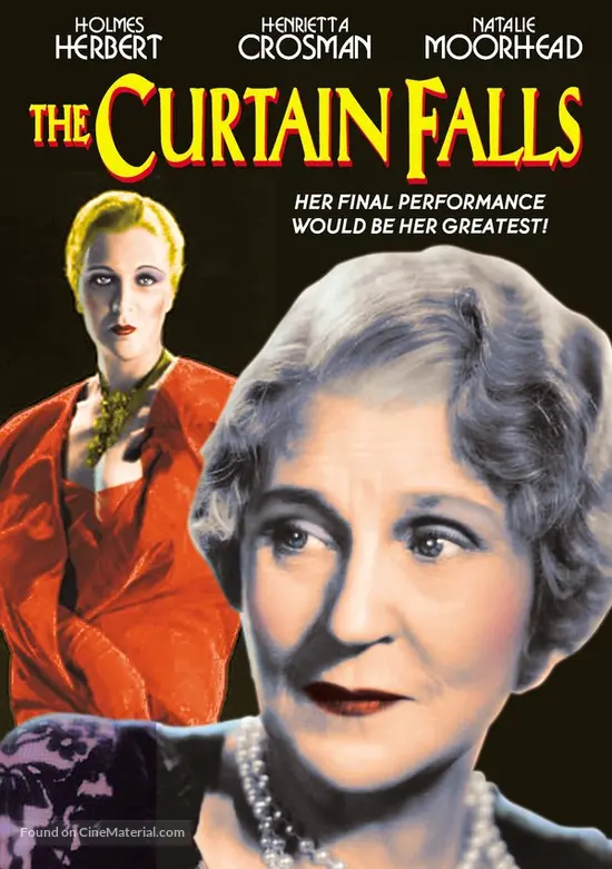 The Curtain Falls - DVD movie cover