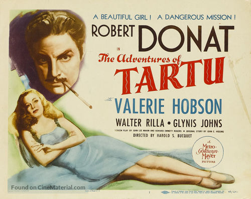 The Adventures of Tartu - Movie Poster