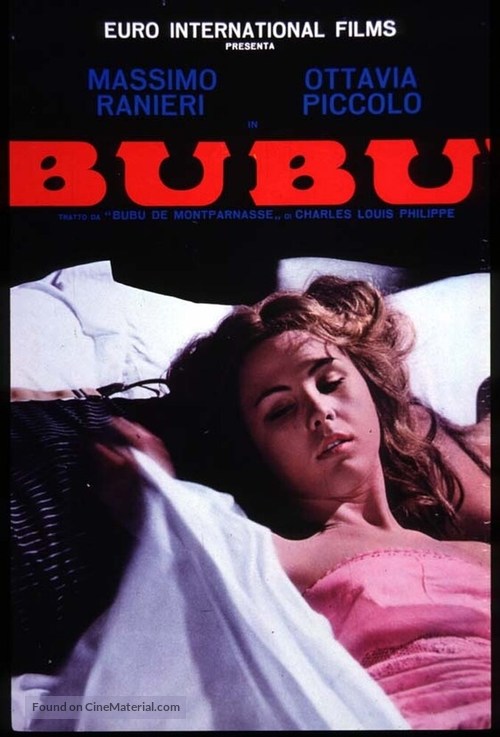 Bub&ugrave; - Italian Movie Poster