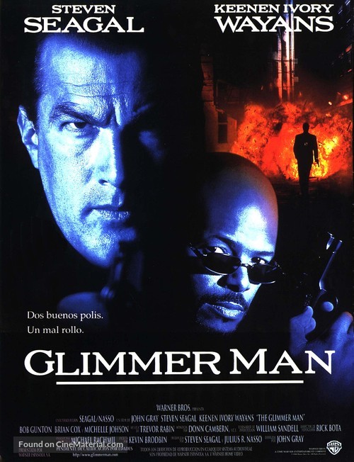 The Glimmer Man - Spanish Movie Poster