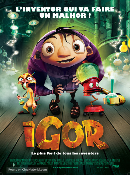 Igor - French Movie Poster