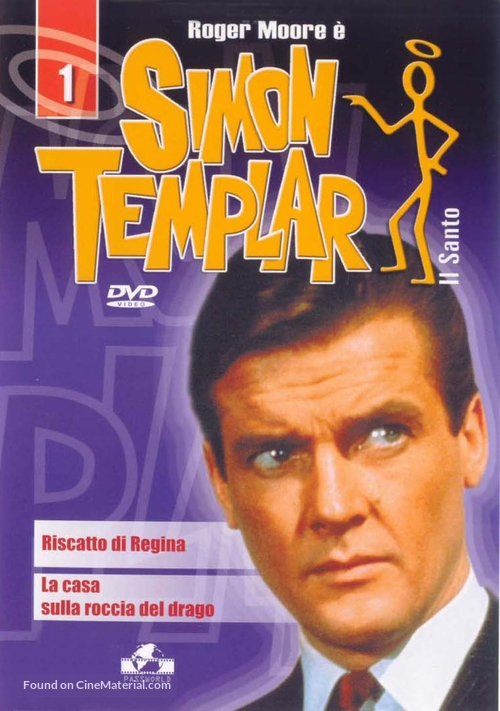 &quot;The Saint&quot; - Italian DVD movie cover