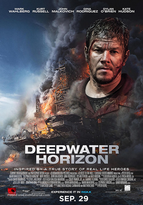 Deepwater Horizon - Lebanese Movie Poster
