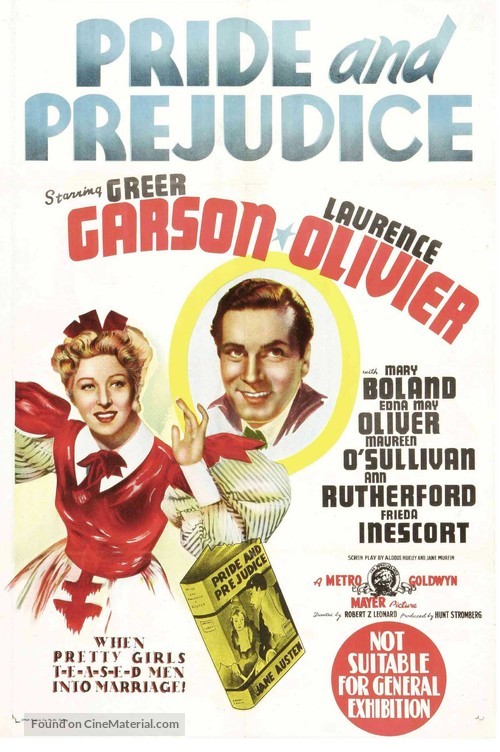 Pride and Prejudice - Australian Movie Poster