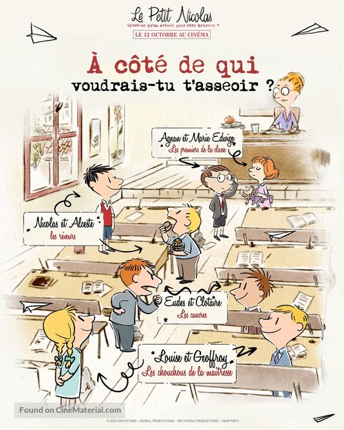Le Petit Nicolas - Qu&#039;est-ce qu&#039;on attend pour &ecirc;tre heureux ? - French Movie Poster